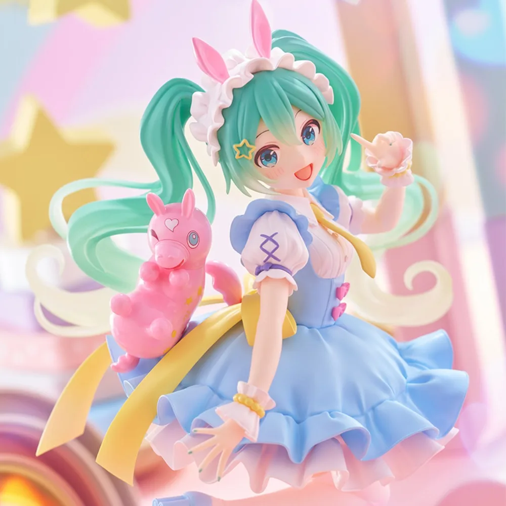 TAITO AMP + VOCALOID Hatsune Miku × رودي حكايات خرافية شخصيات ثنائية الأبعاد الرسوم المتحركة الطرفية تمثال نموذج جمع هدية