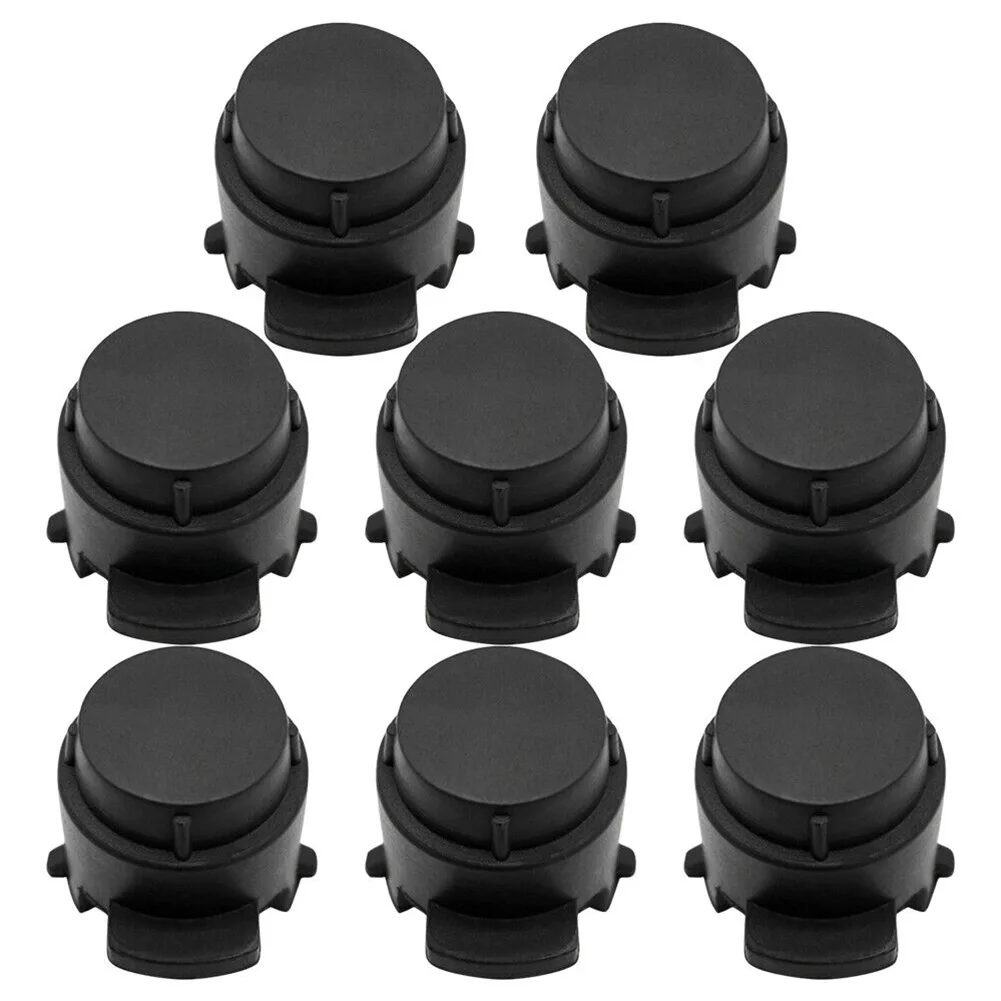 8Pcs Car Parking Sensor Cover For C300 Reverse Parking Sensor Support Holder Bracket PDC Sensor Cover Accessories