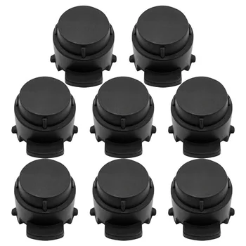 8 pçs capa do sensor de estacionamento do carro para c300 sensor de estacionamento reverso suporte suporte pdc sensor capa acessórios