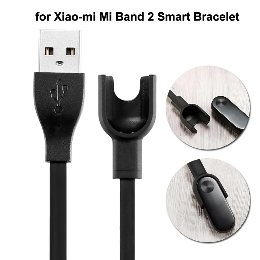 Cable de carga para pulsera inteligente Mi Band 2, adaptador USB para pulsera inteligente Mi band 2, Band4