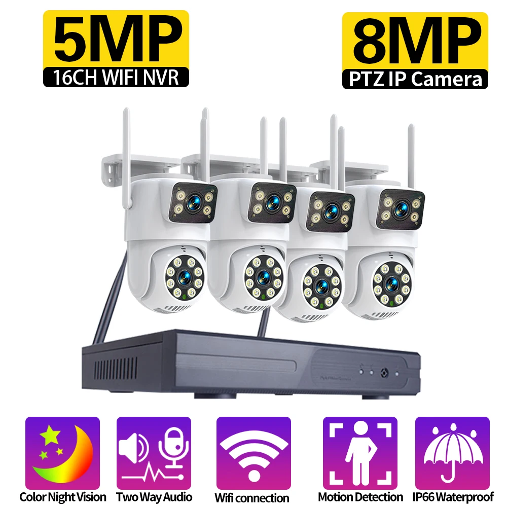 4CH Wireless Nvr Sy… - image