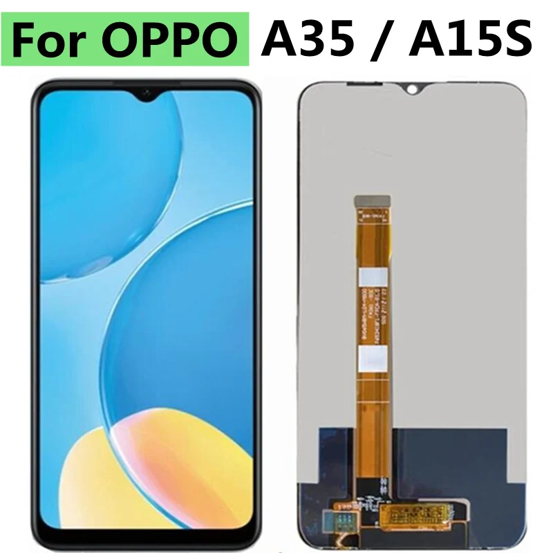 

For OPPO A15S CPH2179 LCD Display Touch Screen Digitizer Assembly Replacement For OPPO A35 PEHM00 6.52" LCD