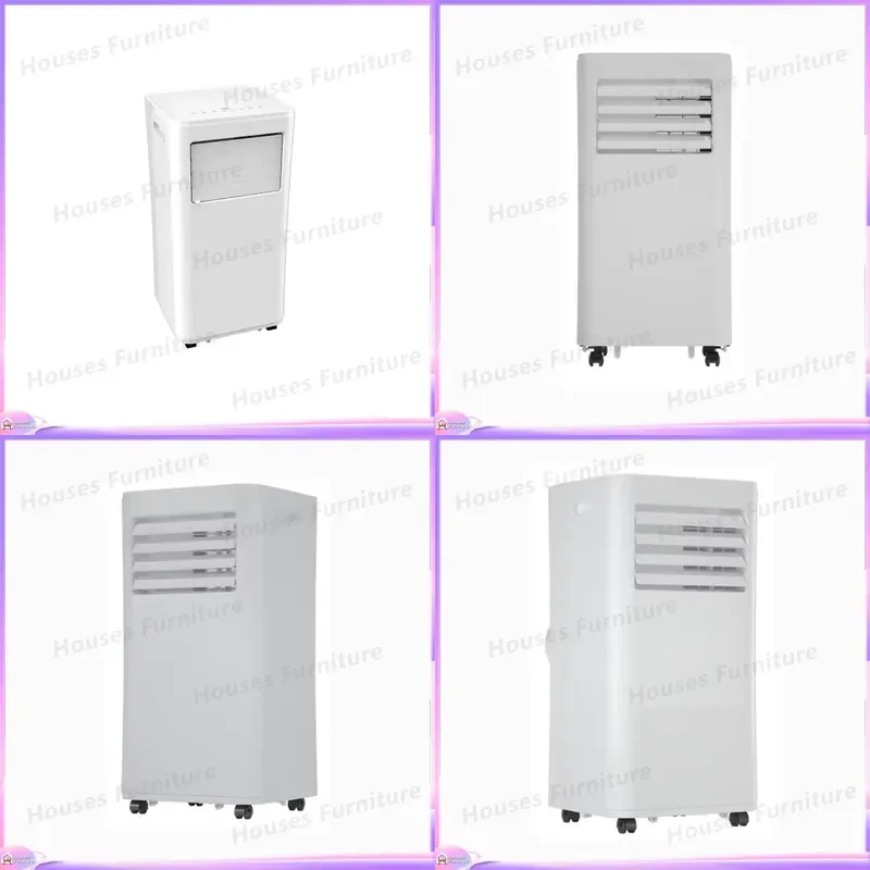 8000 BTU Portable Air Conditioner 110V 60Hz Mini Mobile AC Unit R32 Refrigerant Compact Cooling System for Home Bedroom