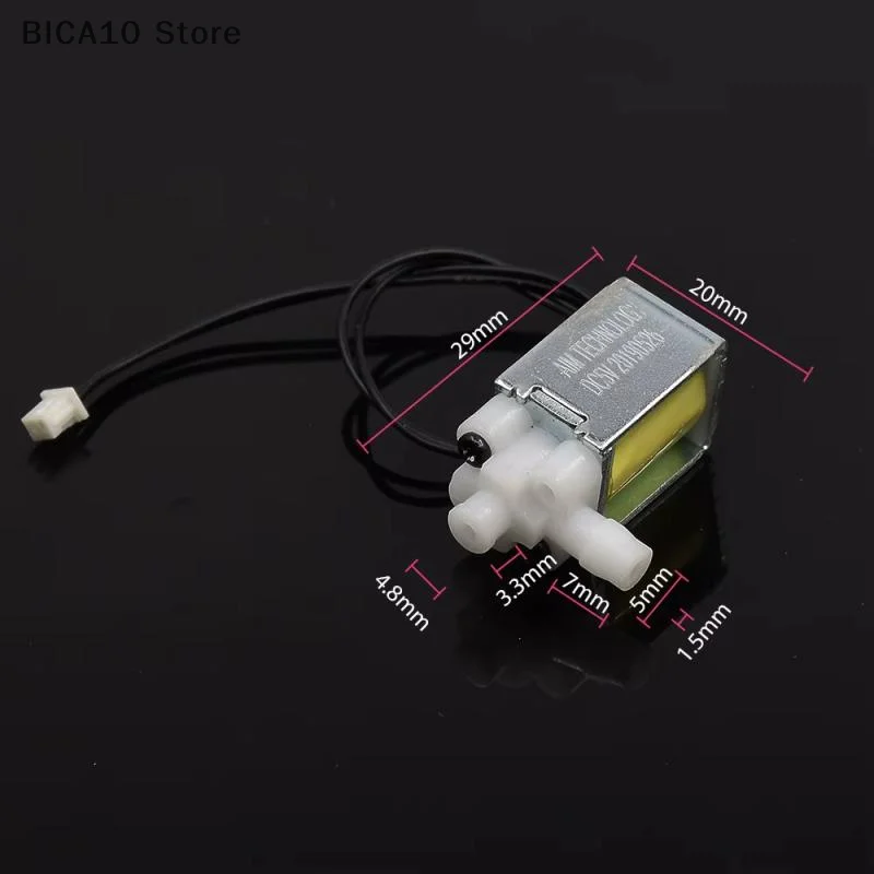 Elettrovalvola elettromagnetica DC5V fai-da-te, mini valvola di irrigazione a 2 posizioni con microcontrollo