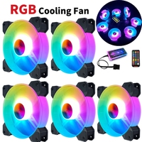 COOLMOON 120mm RGB Cooling Fan Desktop Case Gorgeous Chassis Radiator Cooler