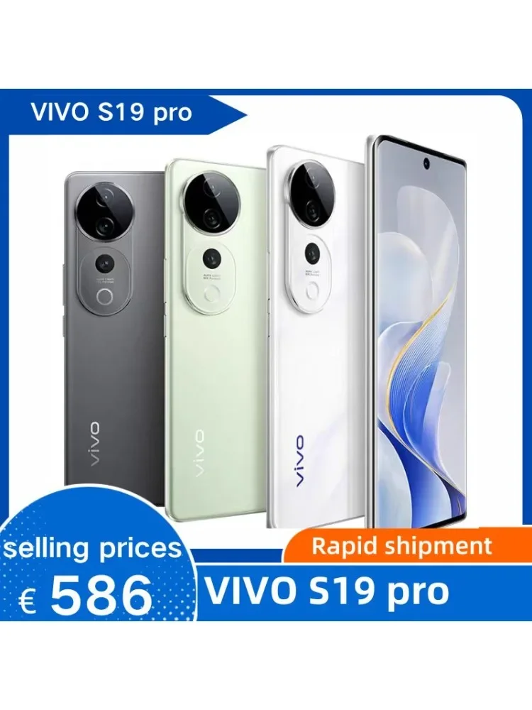 vivo S19 Pro Dimensity 9200+ Immortalis-G715 LPDDR5X 5500mAh 6.78 inch AMOLED 2800×1260