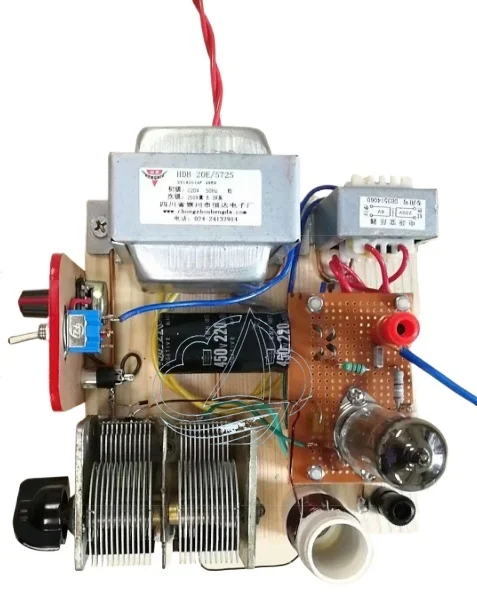 

6P1 Electron Tube 5W Transmitter - Long Wave, Medium Wave & Short Wave Compatible