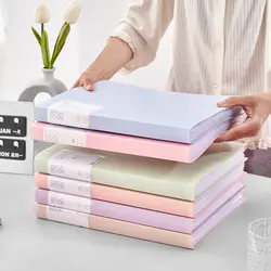 Desktop Storage A4 File Organizer Large Capacity Waterproof A4 File Paper Folder Multifunctional Dustproof Document Organizer