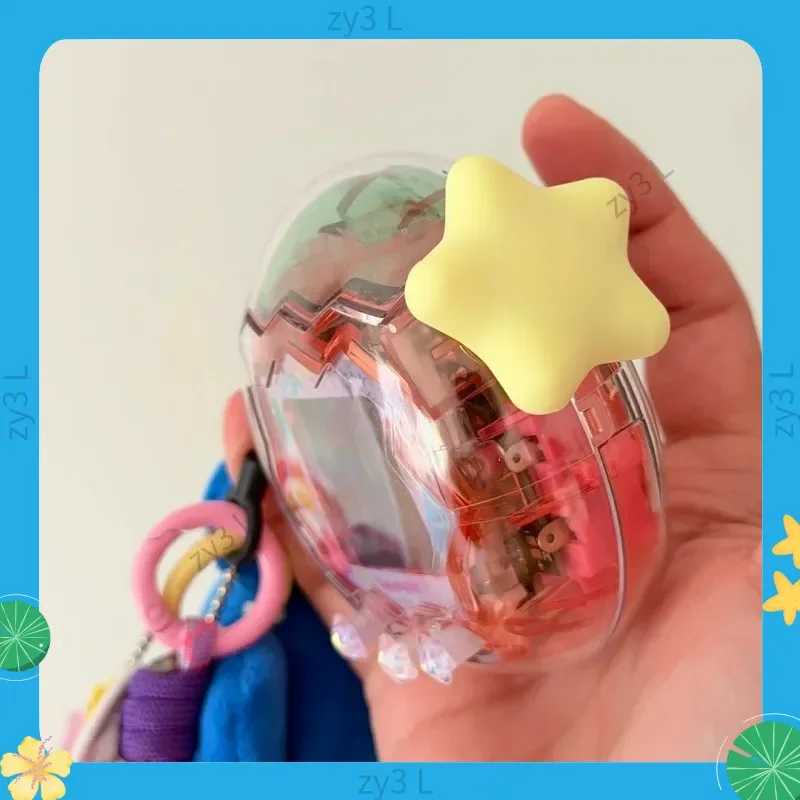 For Tamagotchi Paradise Knob Star Protective Cover Electronic Pet Accessories Colorful Model Toy Decoration Girl Chrismas Gift