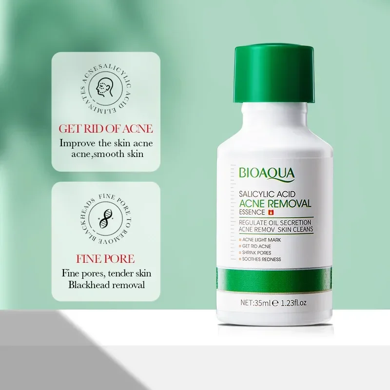 

BIOAQUA Salicylic Acid Acne Removing Essence Face Serum skincare Moisturizing Repairing Acne Treatment Facial Serum Skin Care