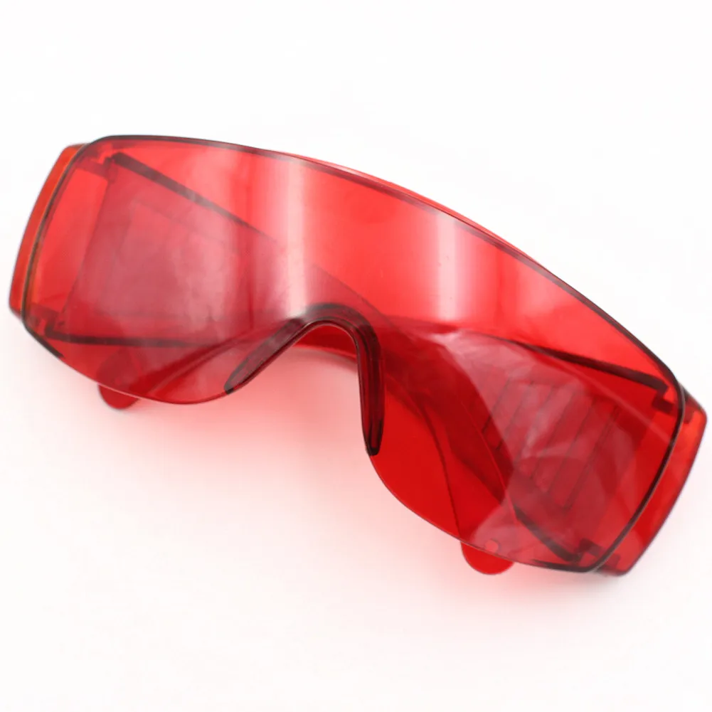 Dental Red Eye Proteção Goggles, Óculos Impressão Dental, Mainfied luz ultravioleta