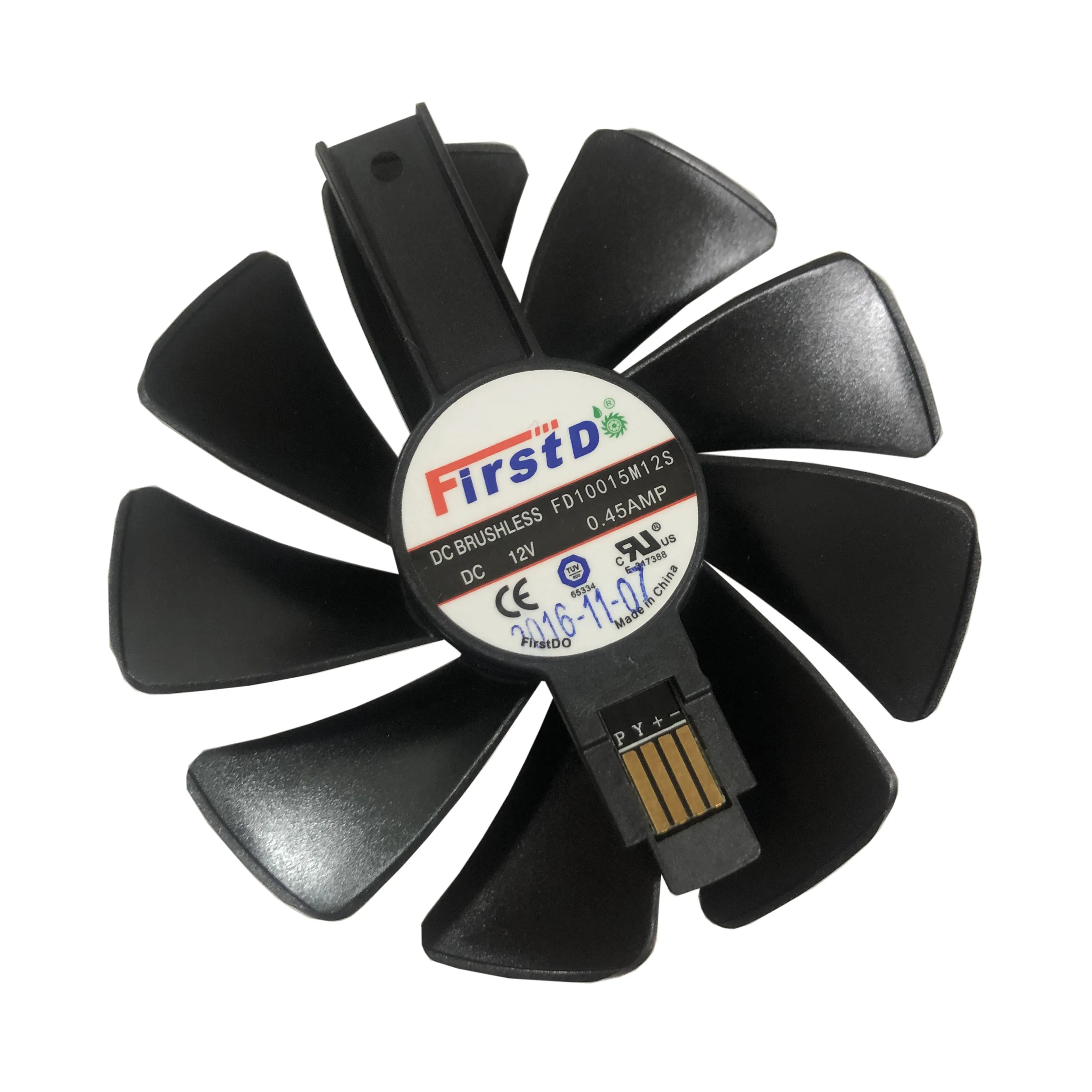 Graphics Cooler,GPU Card Fan,For Sapphire RX590 RX580 RX480 RX570 RX 580 588 480 VEGA 570,FD10015M12S,Replace CF1015H12D