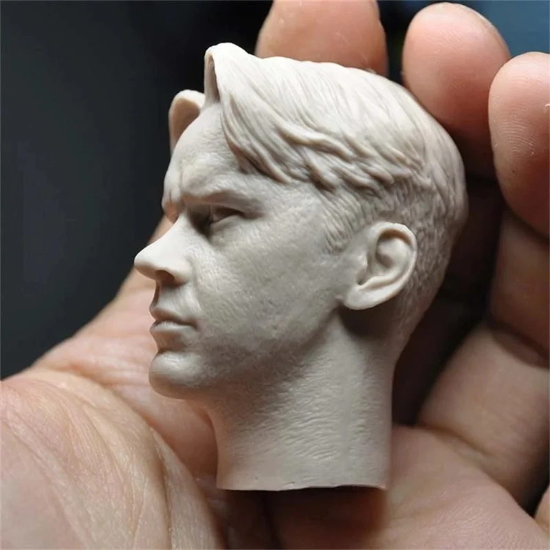 

Hot Sale 1/6 Male Tom Hanks Head Carving Unpainted Model High Quality Fit 12'' Action Figure Soldier In Stock