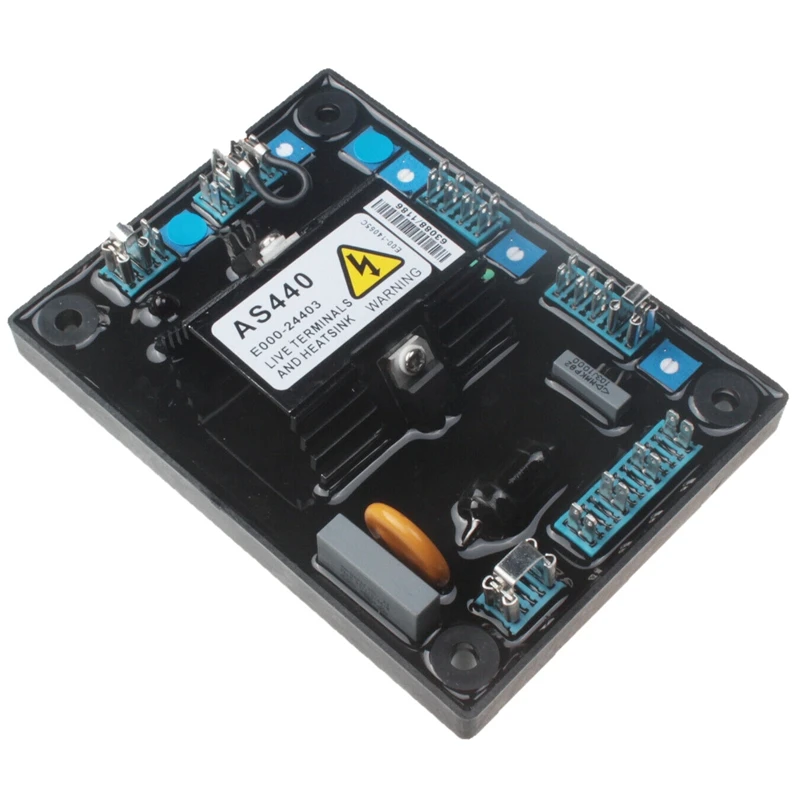 2X AS440 Generator Automatic Voltage Regulator Input AC 190-264V 4A Engine AVR Voltage Regulator Generator image 2