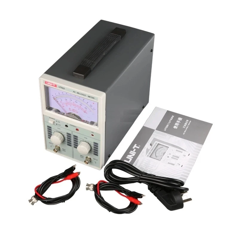 UT622 Dual Channel AC Digital Voltmeter / Millivolt Meter AC Millivoltmeter UT-622