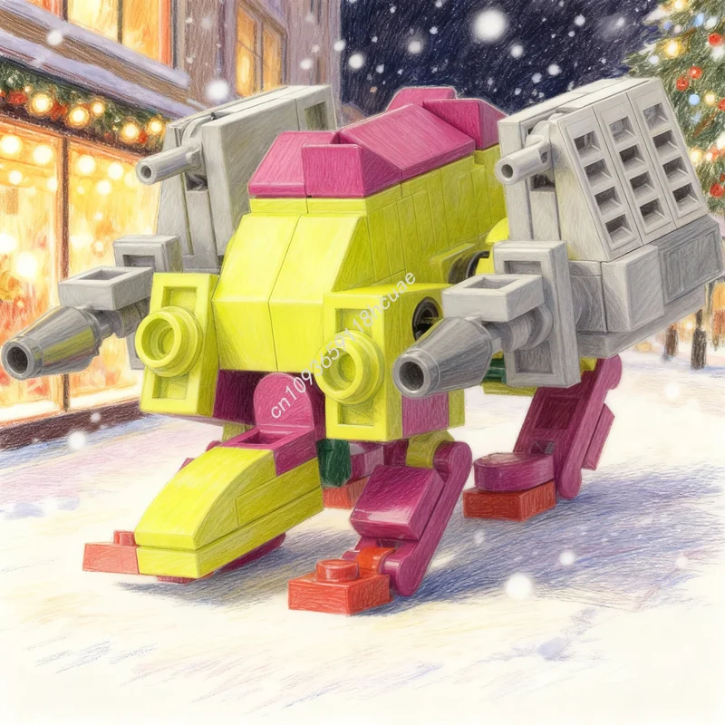 

142pcs MOC Icons Transformers Slugfest Compatible Model Building Toy Blocks Architecture Festival Gift DIY Creative Idea