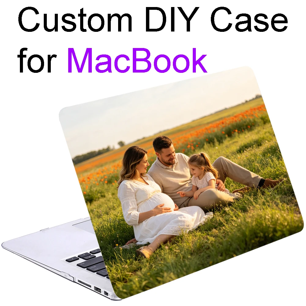 Customized Case for Macbook Pro 14 M5 Air M4 13 M3 Pro 13 15 16 M2 12 Neo Hard Shell Cover DIY Mac Accessory A3240 A3426 A3429