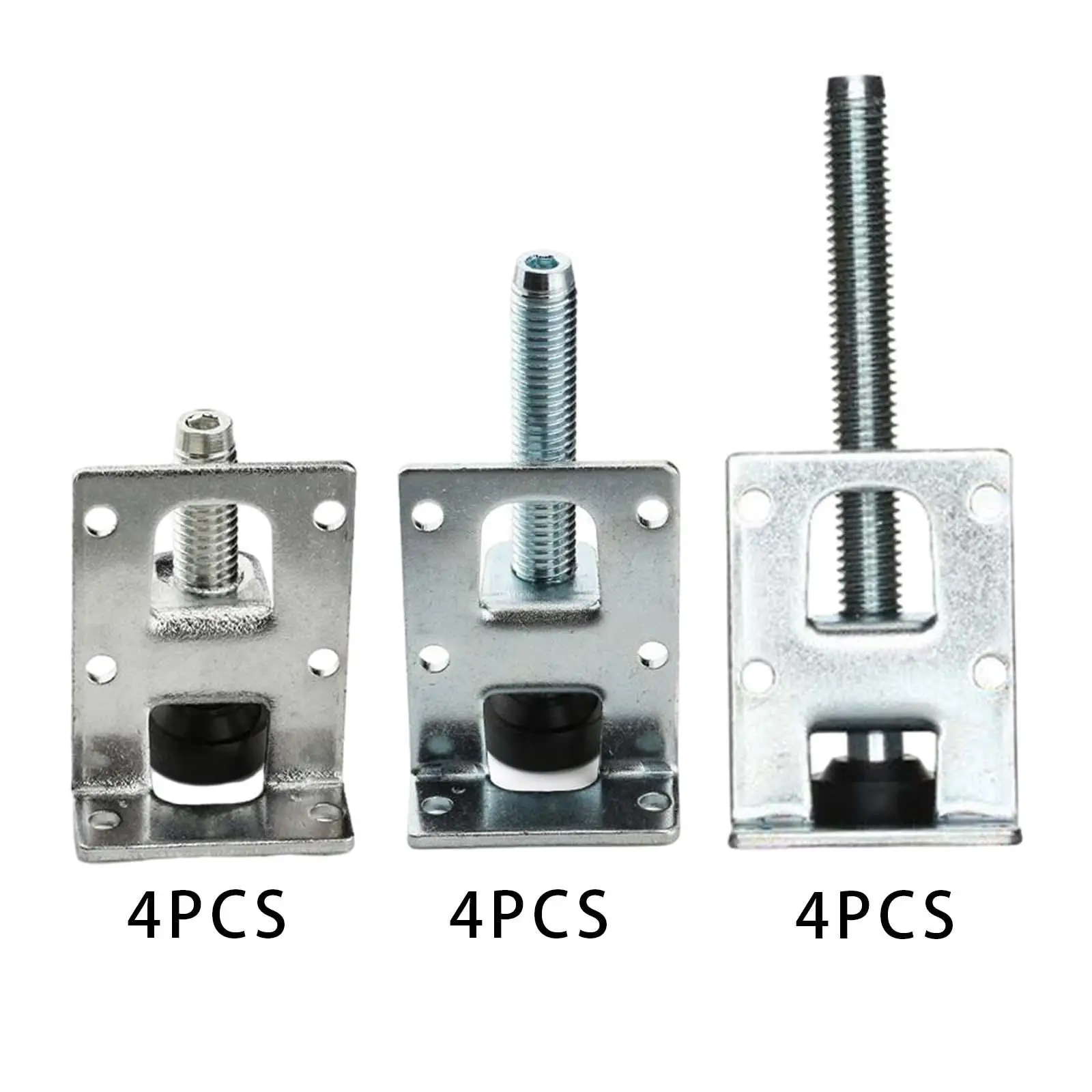 

4 шт., выравнивающие ножки, регулируемая высота, защита для пола, простая установка, выравнивающие ножки для домашнего стола, книжный шкаф, гостиная, спальня
