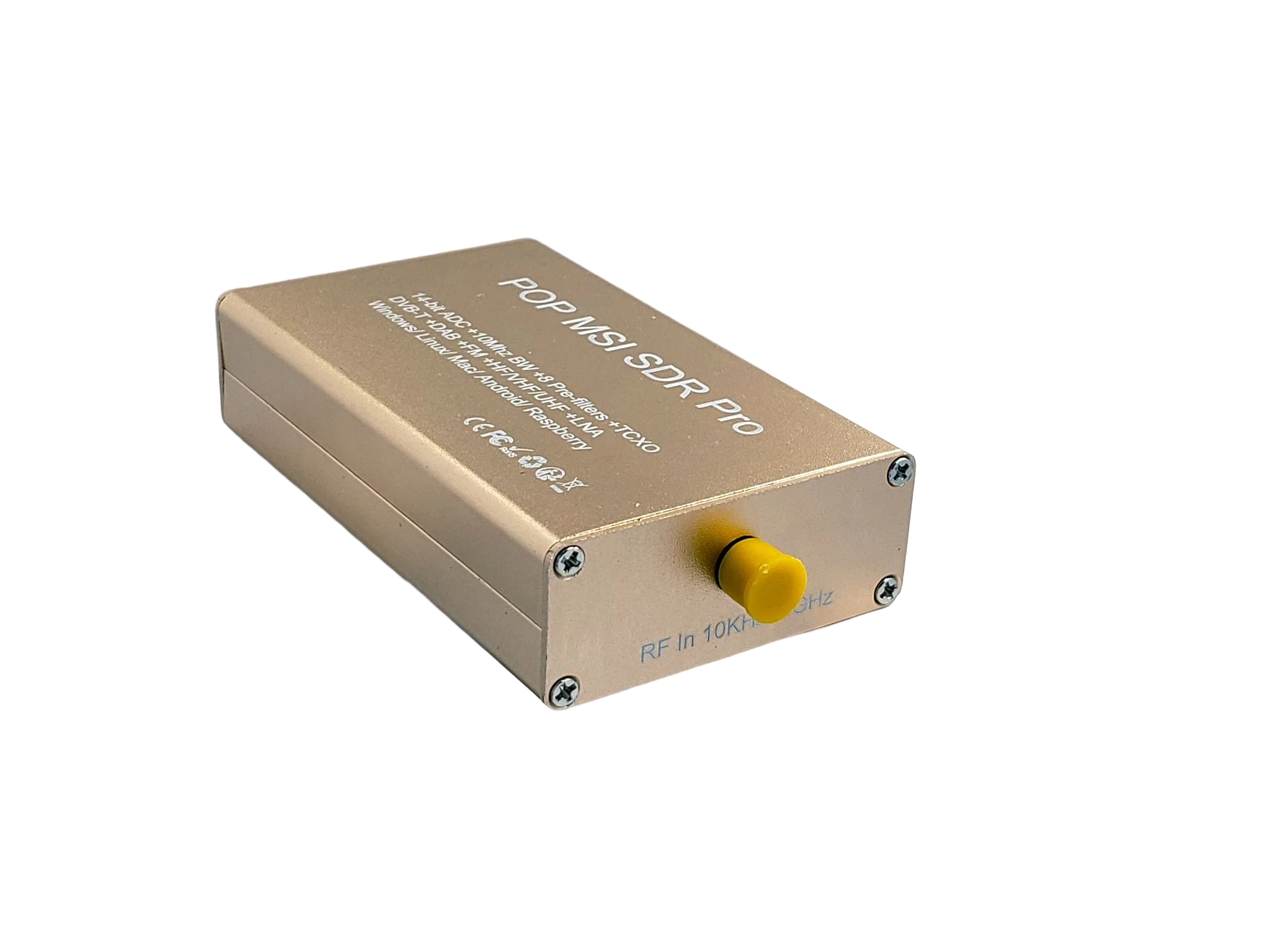 10khz-2ghz Wideband 14bit Software Defined Radios Sdr Receiver Compatible With Sdrplay Driver & Software With Tcxo Lna