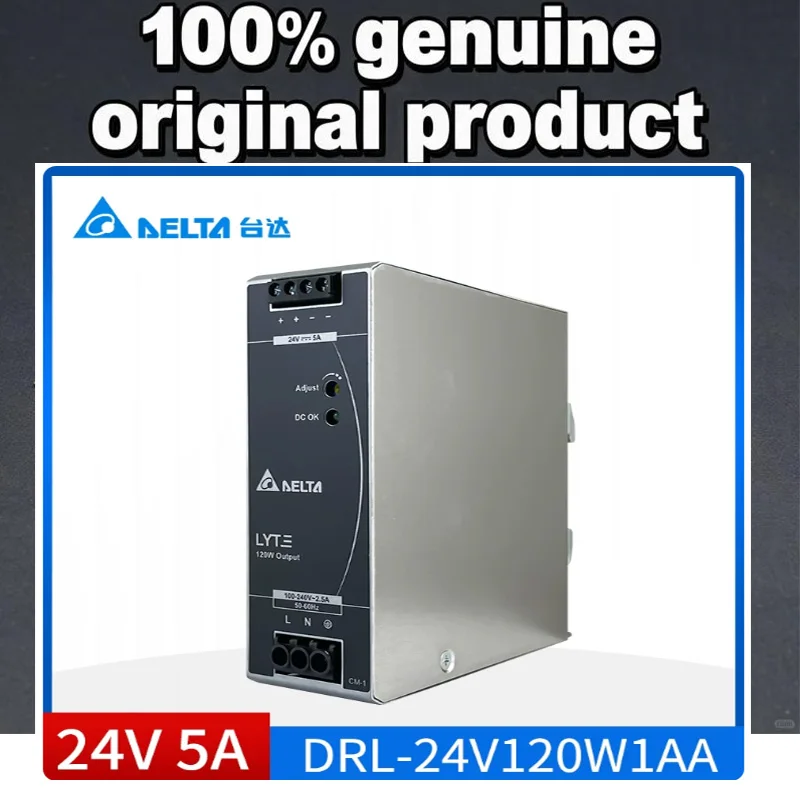 1pcs 100% Original DELTA DRL-24V120W1AA 120W 24V 5A Switching Power Supply