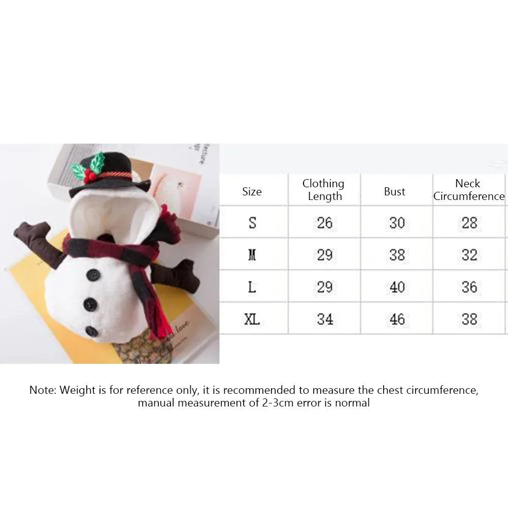 Świąteczne płaszcze bałwanki, kostiumy, kapelusze dla małych psów, stroje, ubrania, akcesoria dla psów na Boże Narodzenie, Nowy Rok, świąteczne artykuły imprezowe.