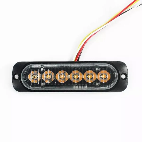 Dual color Bright 36W car surface mount strobe warning light,Led grille emergency light,flashing lamp,waterproof