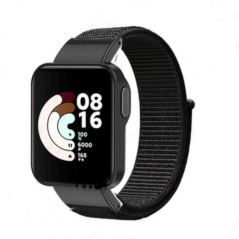 Fashionable nylon loop For Xiaomi Redmi Watch 3 Active Sports Women Men Wrist Strap Loop For Mi Watch Lite Redmi Watch 2