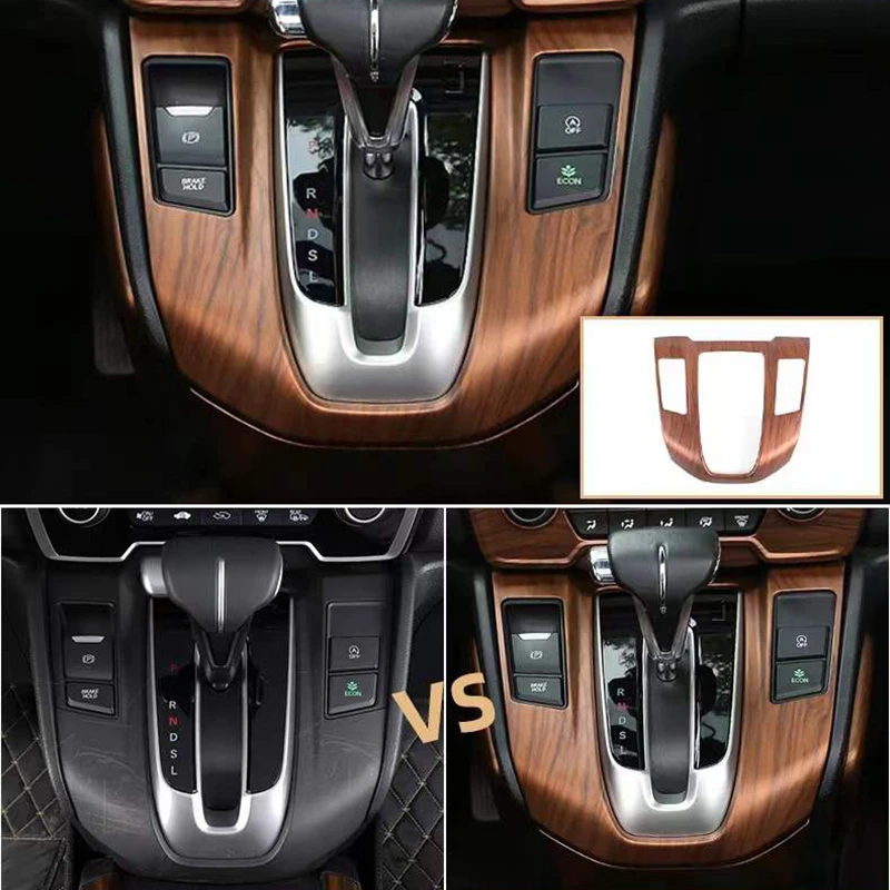 For Honda CRV CR-V 2017 2018 2019 2020 2021 Car gear panel center control gear frame decoration modification accessories