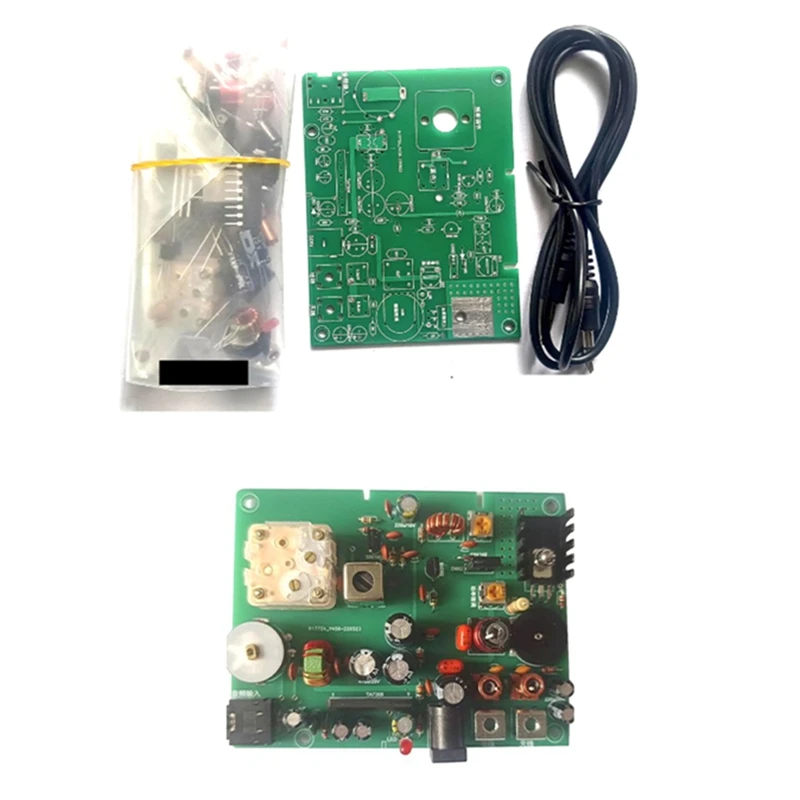 

School Training Kit Crystal Radio 530-1600Khz Radio Experimental AM Transmitter Medium Wave Transmitter (A)