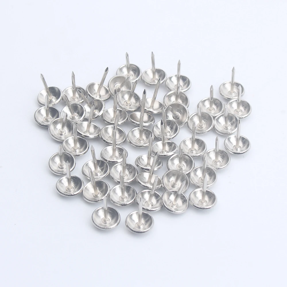 

500pcs Thumbtacks 11mm*17mm Thick Cap Tacks For 1170 Nails