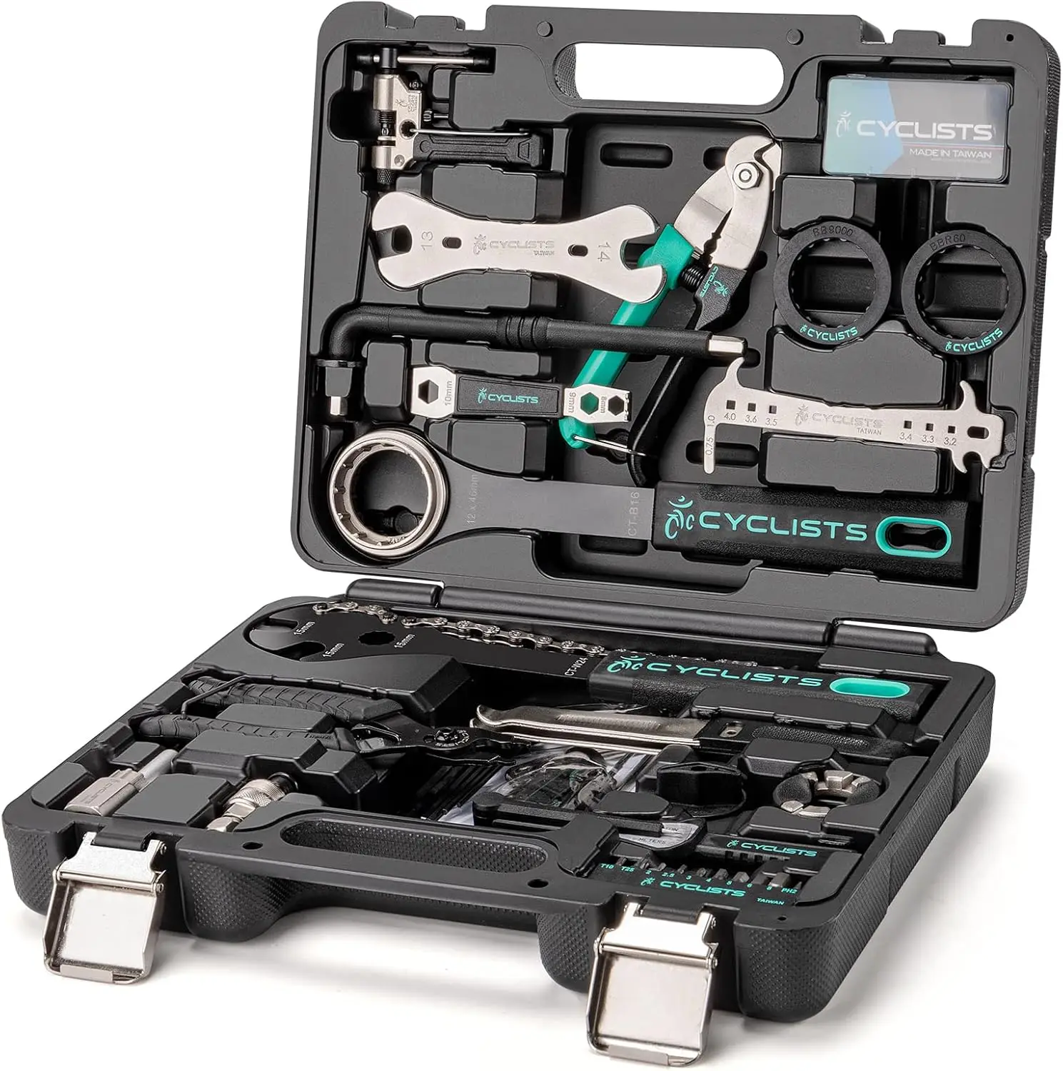 

27-Piece Bike Repair Kit with Storage Case - Essential Tools for Mountain & Road Bicycle Maintenance