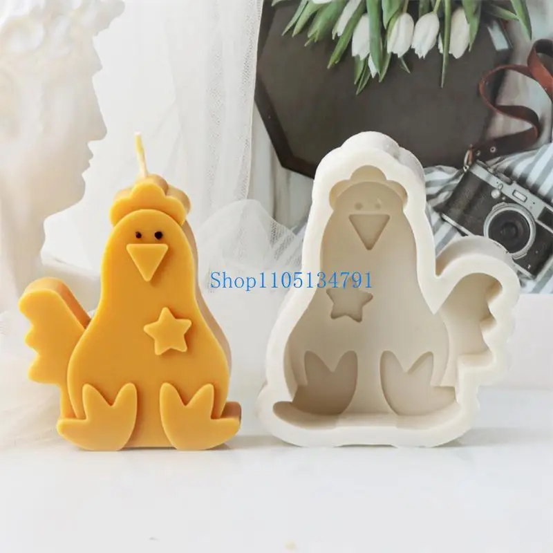 Moldes estatua 98km, moldes silicona para velas, molde artesanal, forma Animal lindo, molde arcilla dibujos