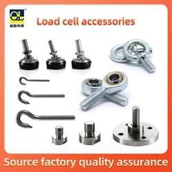 load cell Supporting accessories: S-type weighing tension sensor, lifting ring, hook accessories, bolts, joint bearings, pressur