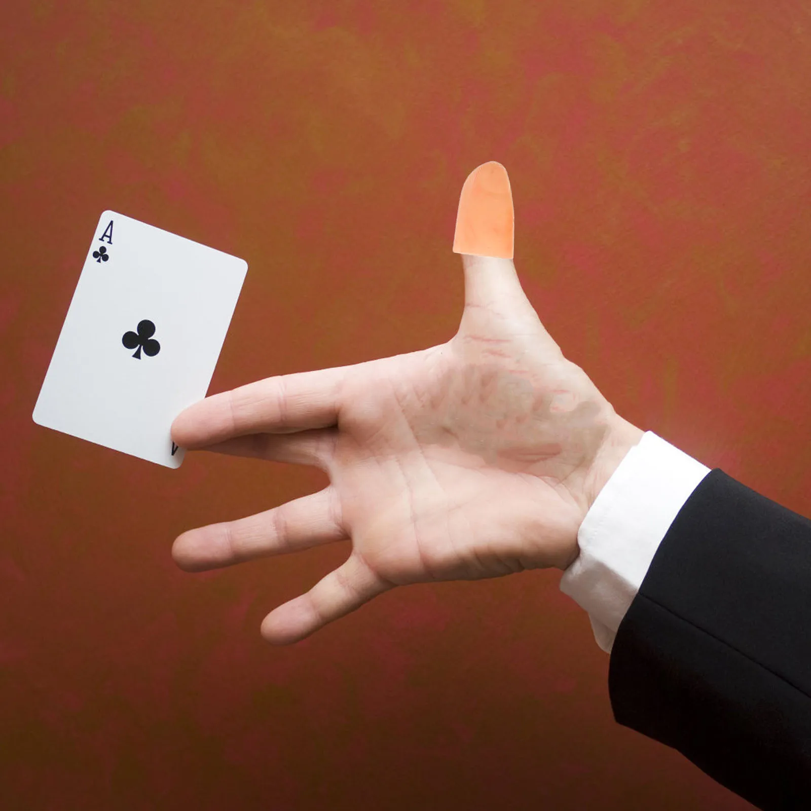 2 مجموعات وهمية فنجر الساحر وشاح حريري خدعة الدعامة أداء حفلة المرحلة وشاح للتحايل مضحك ملحق الدعامة الطرف