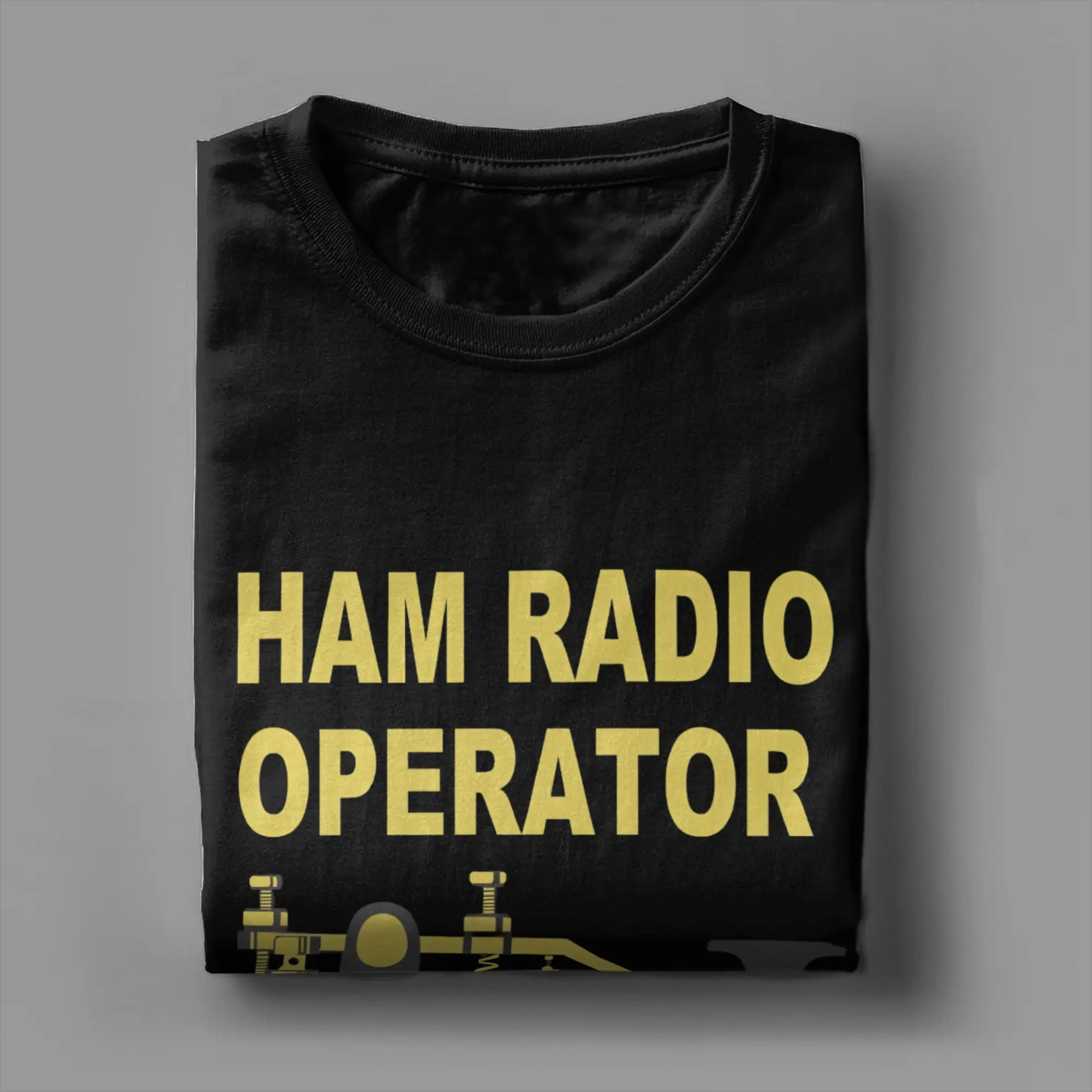 

Ham Radio Operator Amateur Radio T Shirt Summer Cotton T-Shirts For Men Harajuku Print Tshirt Short Sleeve Y2K Retro Clothing