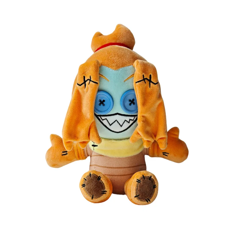 Nowość The Gaslight District Pluszowa Śliczna Wypchana Chlebowa Poduszka Otwierająca Usta Horror Dziewczyna Stojąca Postawa Zombie Pluszowy Prezent Dla Dziecka