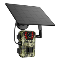 4G Solar Infrared Outdoor Trail Camera Waterproof Night Vision Camera Device Live Video Game Camera for Outdoor Monitoring