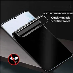 Anit-Spy Privacy Hydrogel Film Screen Protector For Oppo Find X5 X3 Lite For Oppo Reno 5 7 6 7Z 8 A35 Lite Pro Plus 4G 5G