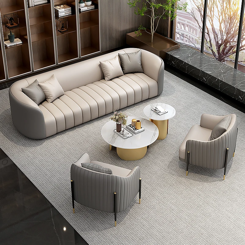 

Italian European Living Room Sofa Luxury Single Lounge Reception Living Room Sofa Modular Anti Slip Canape Salon Home Furnitures