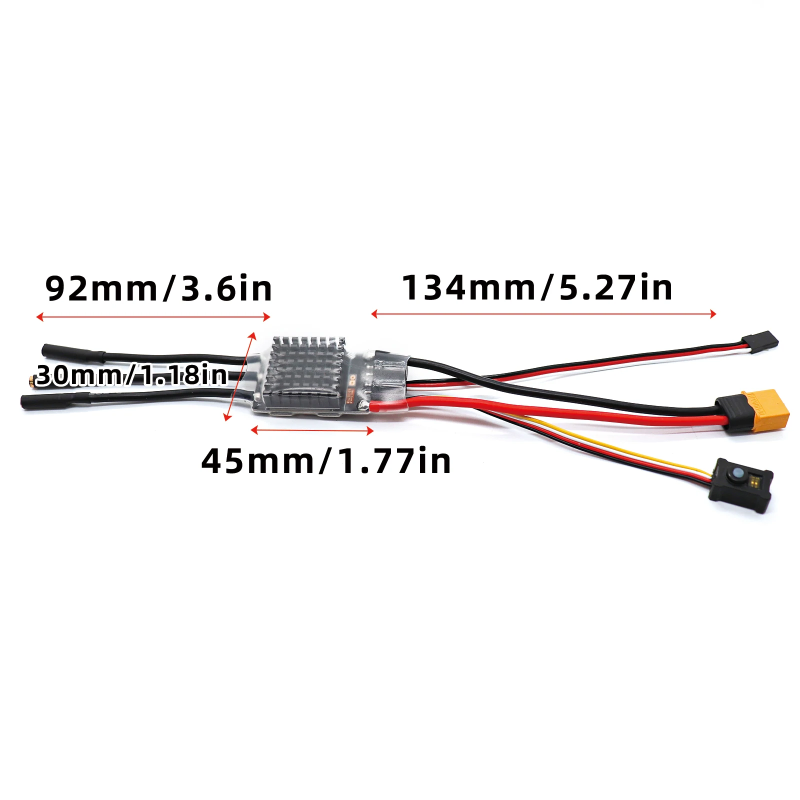 Esc Rc Am32 Crawler Esc Power Systeem Borstelloze Motor Combo RM-S20 80a Esc Voor Rc Auto Axiale Scx10 Traxxas TRX-4 TRX-6