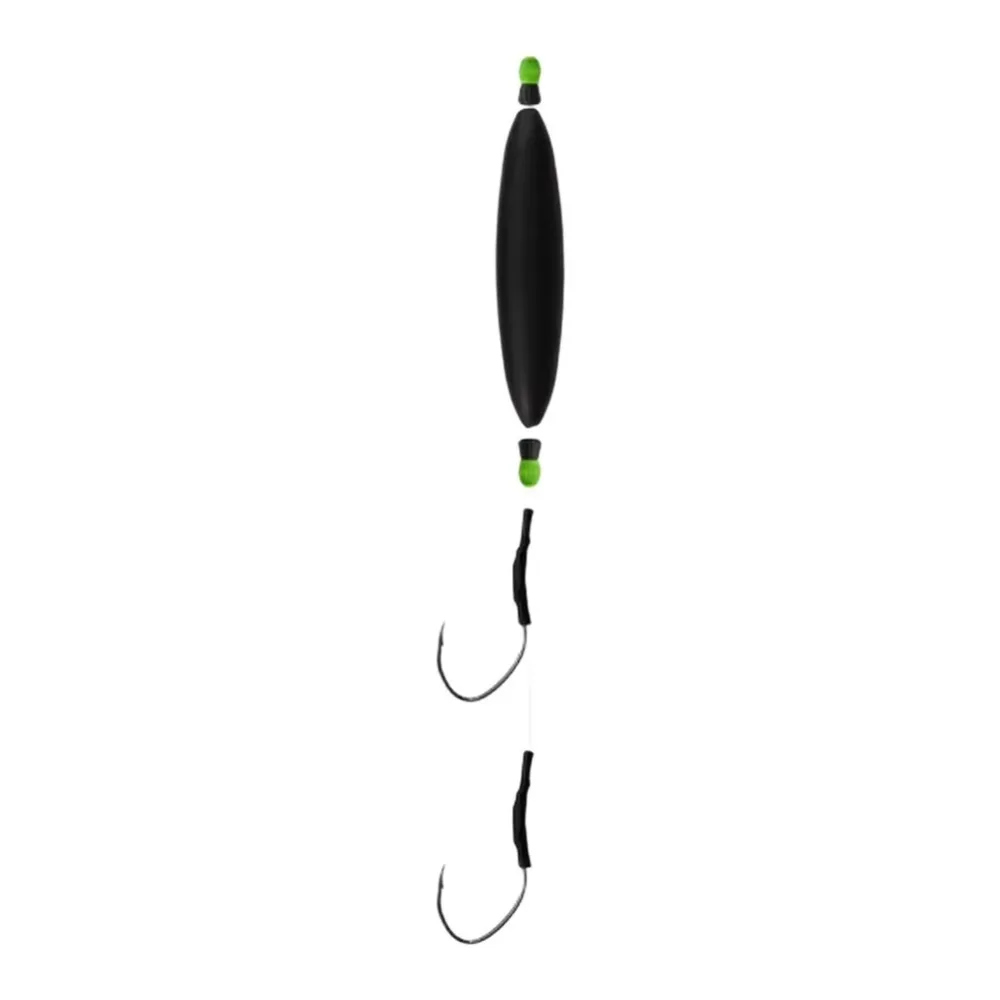 Pre-Tied Catfish Float Rig Simple Setup Double Hook Pre-Tied Fishing Rig Multi-Species Durable Construction Fishing Float Rig