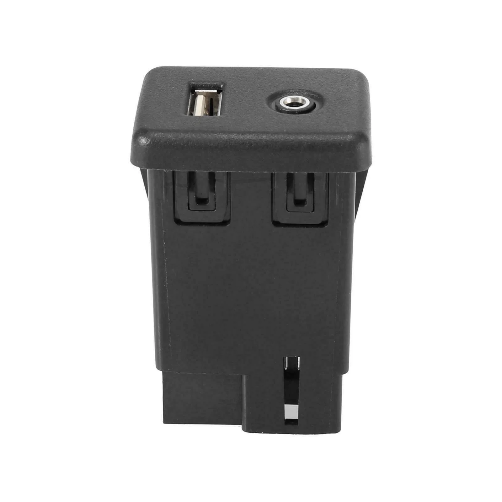 Car USB & AUX Socket Connector Center Console Jack Dual Port Slot Socket Connector For Vauxhall Insignia A Astra K GM #13599456