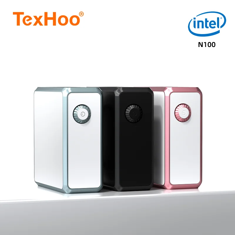 New 12Th Gen Mini Pc Windows11 Intel N100 Processor 8Gb Ddr5 4800Mhz 256Gb Pocket 12V Mini Computer