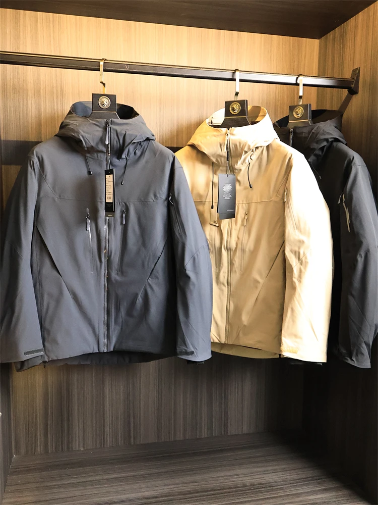 

Waterproof Outdoor Men's down Jaet Hooded Du down Vest 90% Fill Power Polyester Fiber Faion Urban Sle Windproof