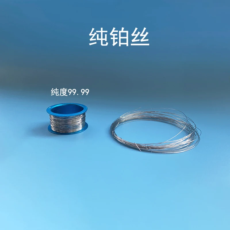 Electrochemical Electrolysis Water Analysis Laboratory Pure Pt Platinum Wire/flame Reaction Platinum Wire Purity Above 99.99