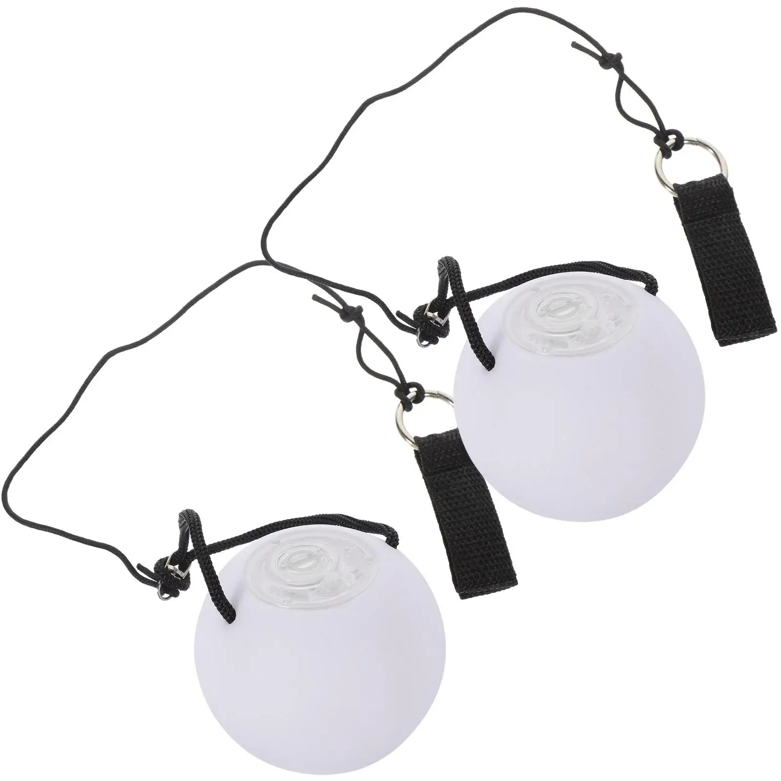 2 pezzi luminosi che rimbalzano giocattoli da giocoleria palline divertenti illuminano interessanti per principianti adulti