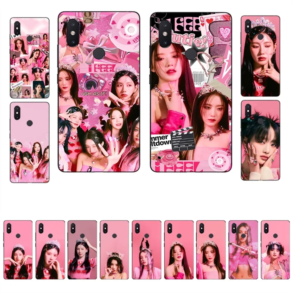 Kpop G-GIDLE I FEEL Beautiful Phone Case For Xiaomi Mi 5X 8 9 10 11 12 lite pro 10T PocoX3pro PocoM3 Note 10 pro lite