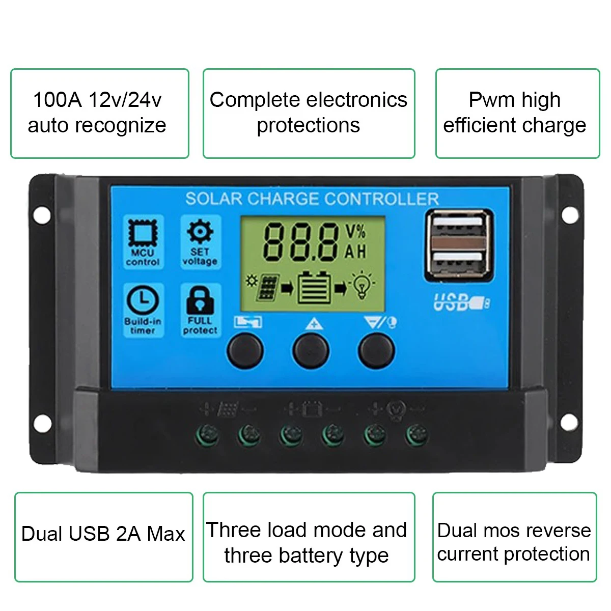 Kit Panel Solar 6000w 220v Plate Complete House Plug 400wSolar Panel with Battery and Inverter Intelligent Solar Kit for Camping