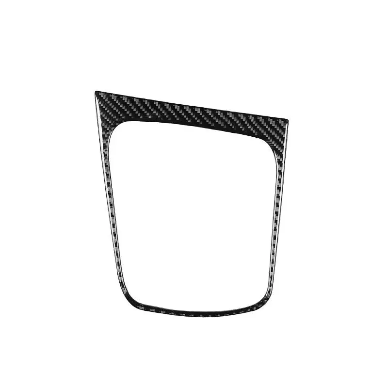 Car Soft Carbon Fiber Inner Accessories Center Gear Shift Panel Cover Trim For Seat Leon 2013 2014 2015 2016 2017 2018 2019 2020