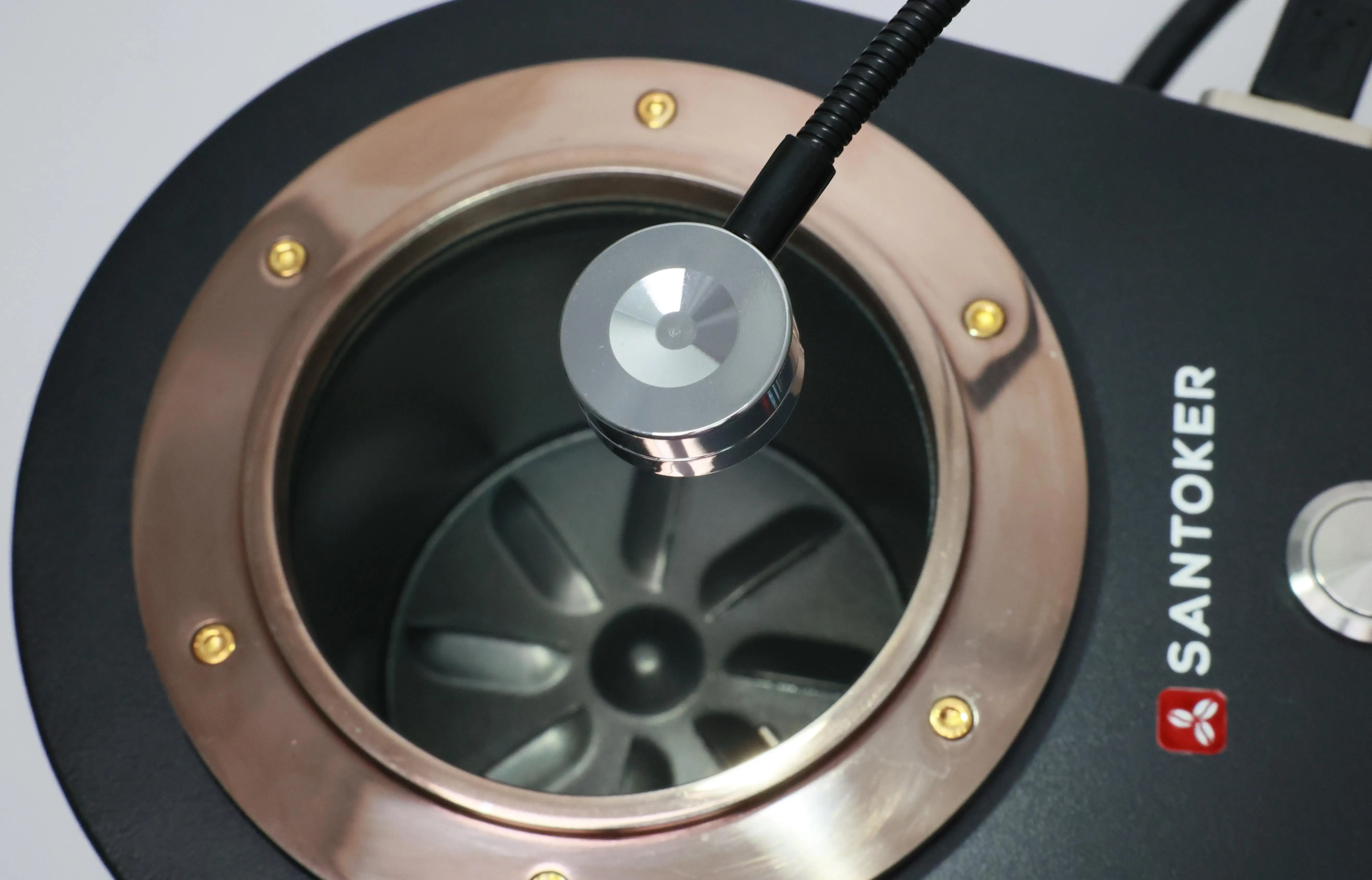 Wintop Fully Automatic Coffee Roasting Machine Electric Heating 100g Coffee Bean Roasting